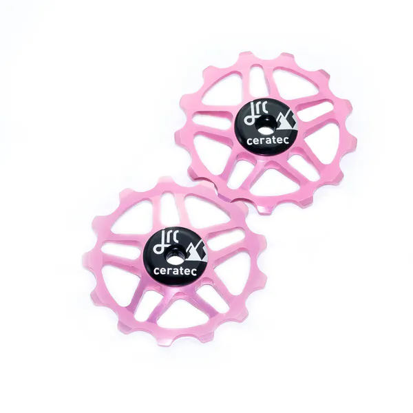 JRC Components Kółka przerzutki JRC Ceramiczne 13T Shimano MTB 12-rzędowe, różowe