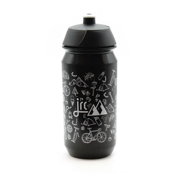 Bidon rowerowy JRC Components Doodle Print 500 ml czarny