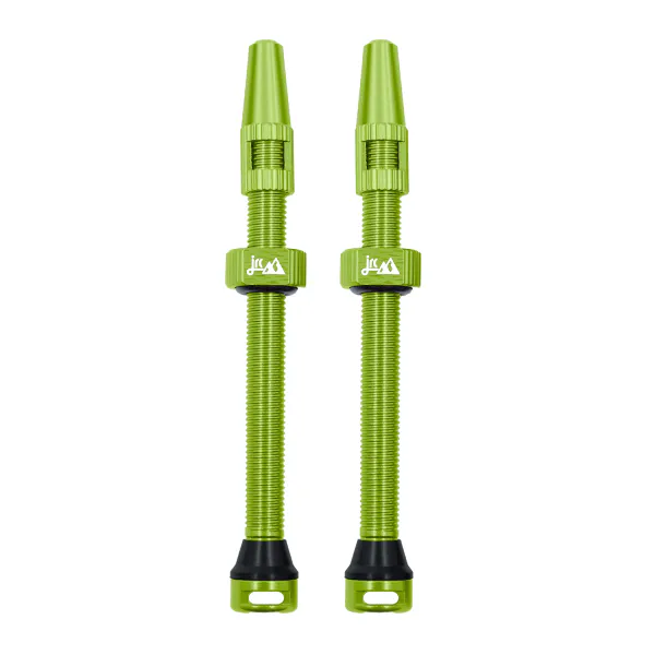 JRC Components Wentyle tubeless JRC 2.0 aluminiowe 70 mm Zielony Acid, 2 szt.