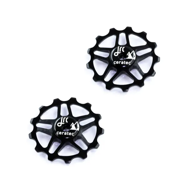 Kółka przerzutki JRC Components DPW-0002-BLK 13T ceramiczne do Shimano MTB 12-rzędowe Czarny