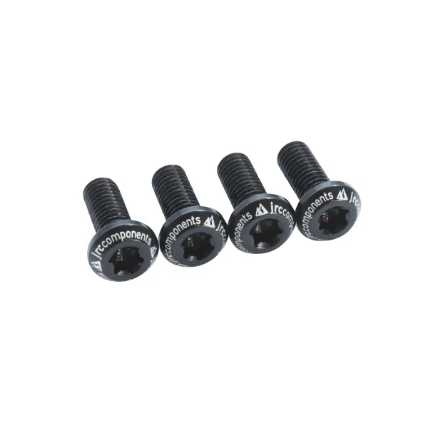 Śruby do koszyka na bidon JRC Components niskoprofilowe BAC-0117-BLK T25 czarne
